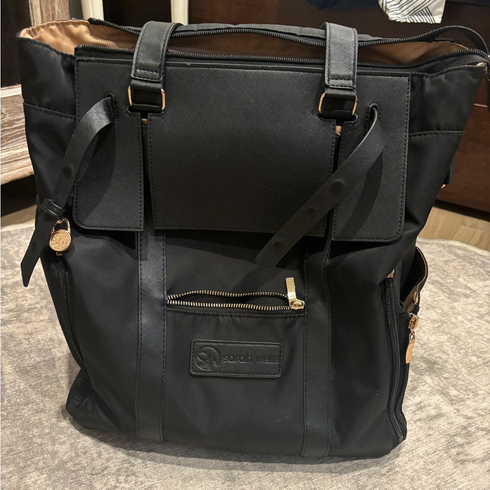 Sarah Wells breast pump backpack Marie